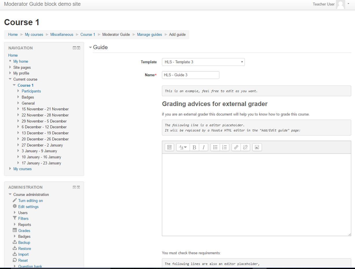 Block Moderator guide add guide page.PNG