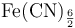 mathrm{Fe(CN)_{frac{6}{2}}}