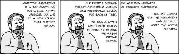 They should also have plagiarism plugins installed and apply them to control lazy course content creators.