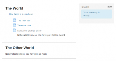 block stash course just started.png